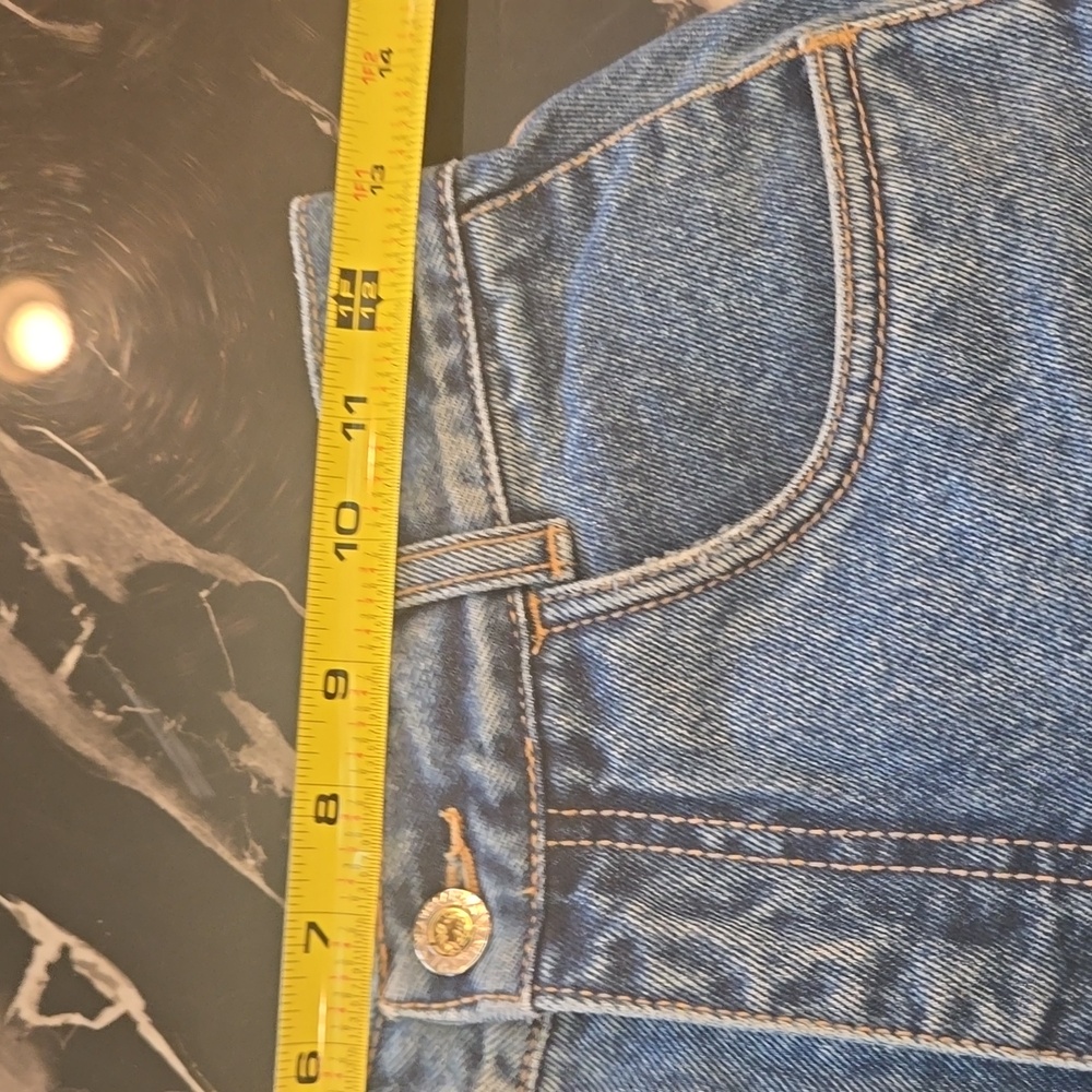 Vintage Lawman Embellished High Rise Jeans Size 7 26" - Picture 9 of 13